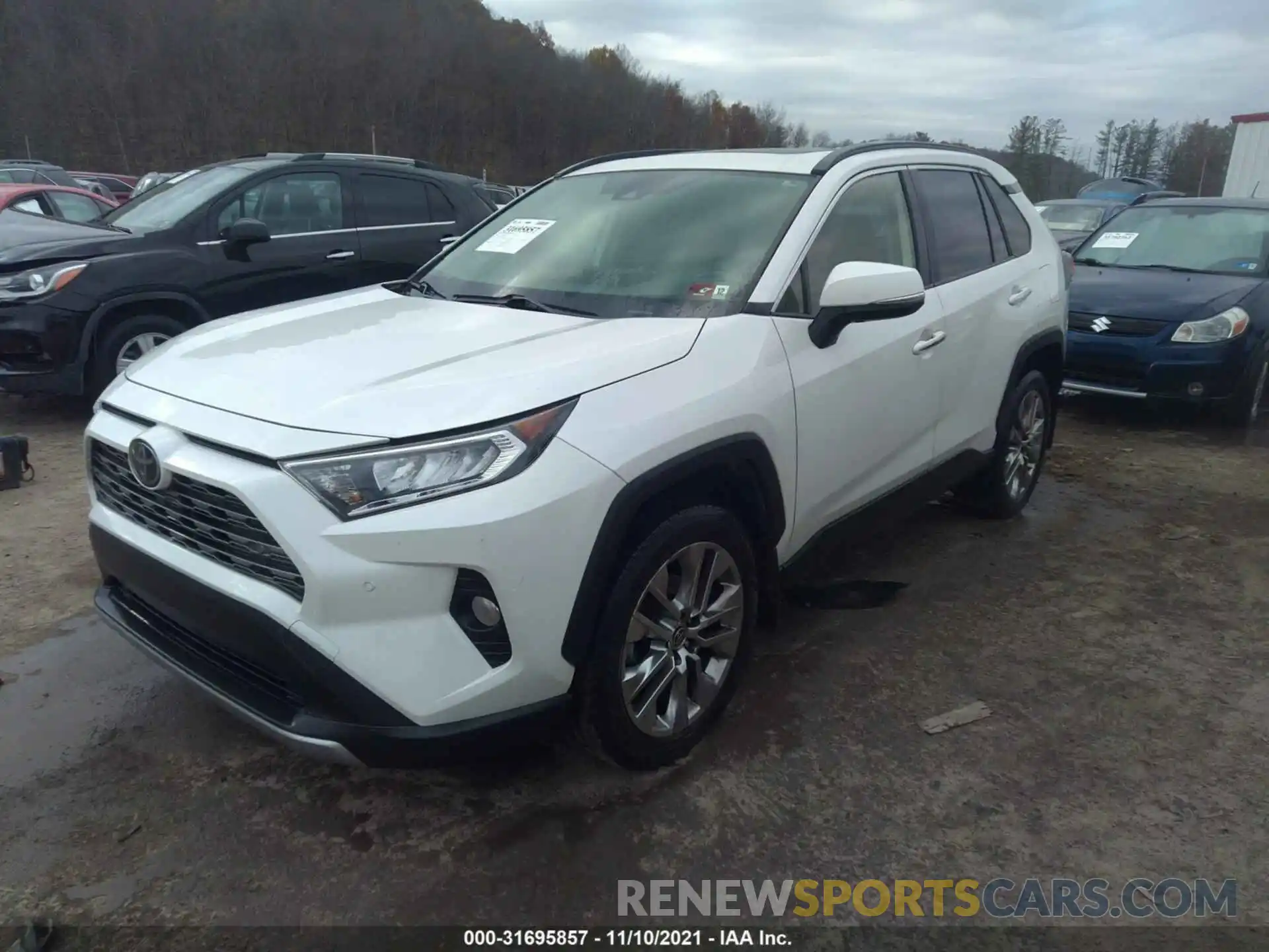 2 Photograph of a damaged car JTMN1RFV4KJ024972 TOYOTA RAV4 2019