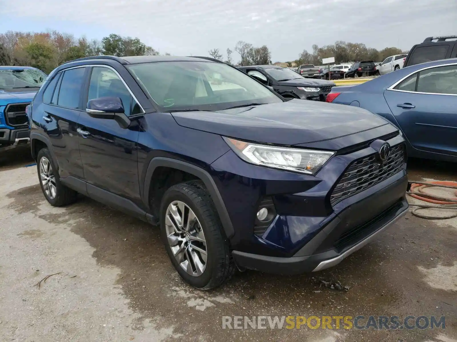 1 Photograph of a damaged car JTMN1RFV5KD503013 TOYOTA RAV4 2019