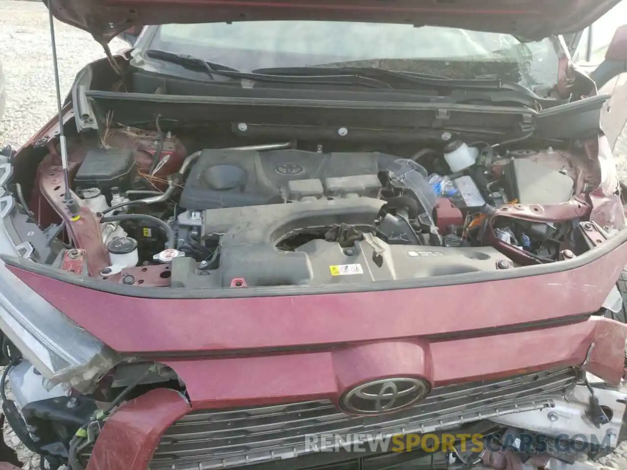 7 Photograph of a damaged car JTMN1RFV6KD038502 TOYOTA RAV4 2019