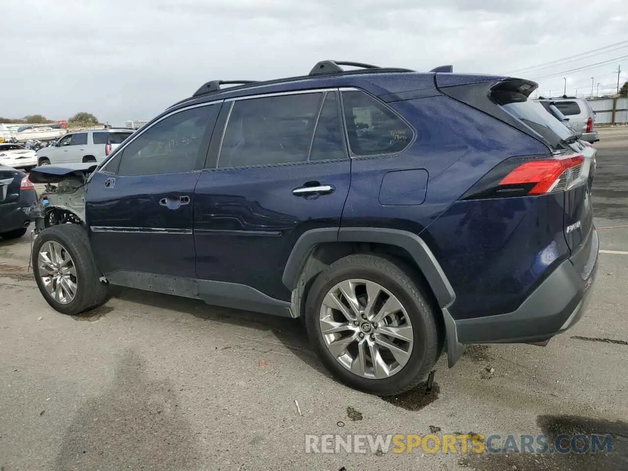 2 Photograph of a damaged car JTMN1RFV6KD504820 TOYOTA RAV4 2019