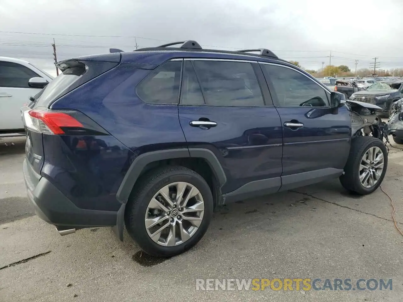 3 Photograph of a damaged car JTMN1RFV6KD504820 TOYOTA RAV4 2019