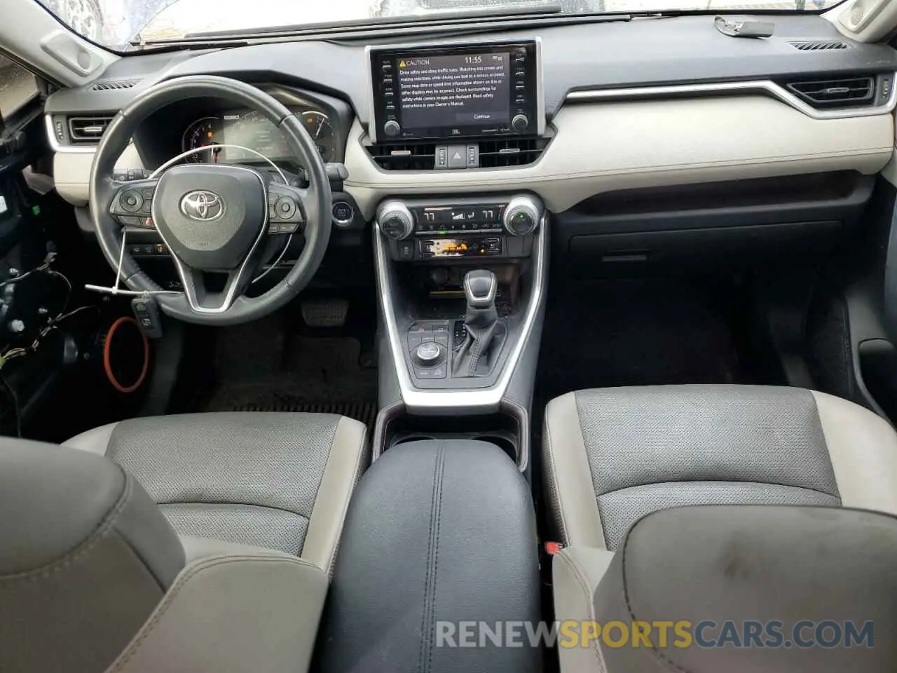 8 Photograph of a damaged car JTMN1RFV6KD504820 TOYOTA RAV4 2019