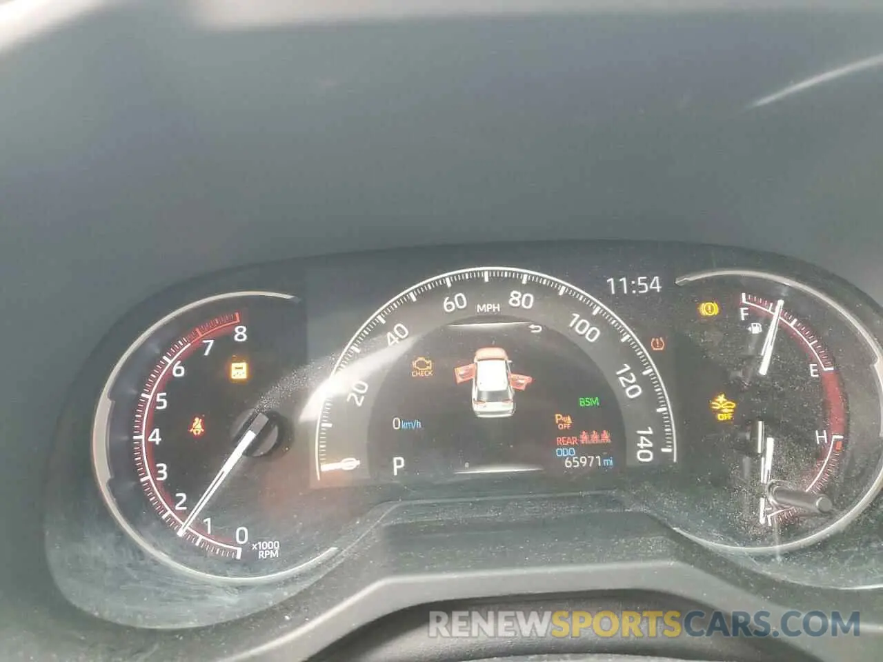 9 Photograph of a damaged car JTMN1RFV6KD504820 TOYOTA RAV4 2019