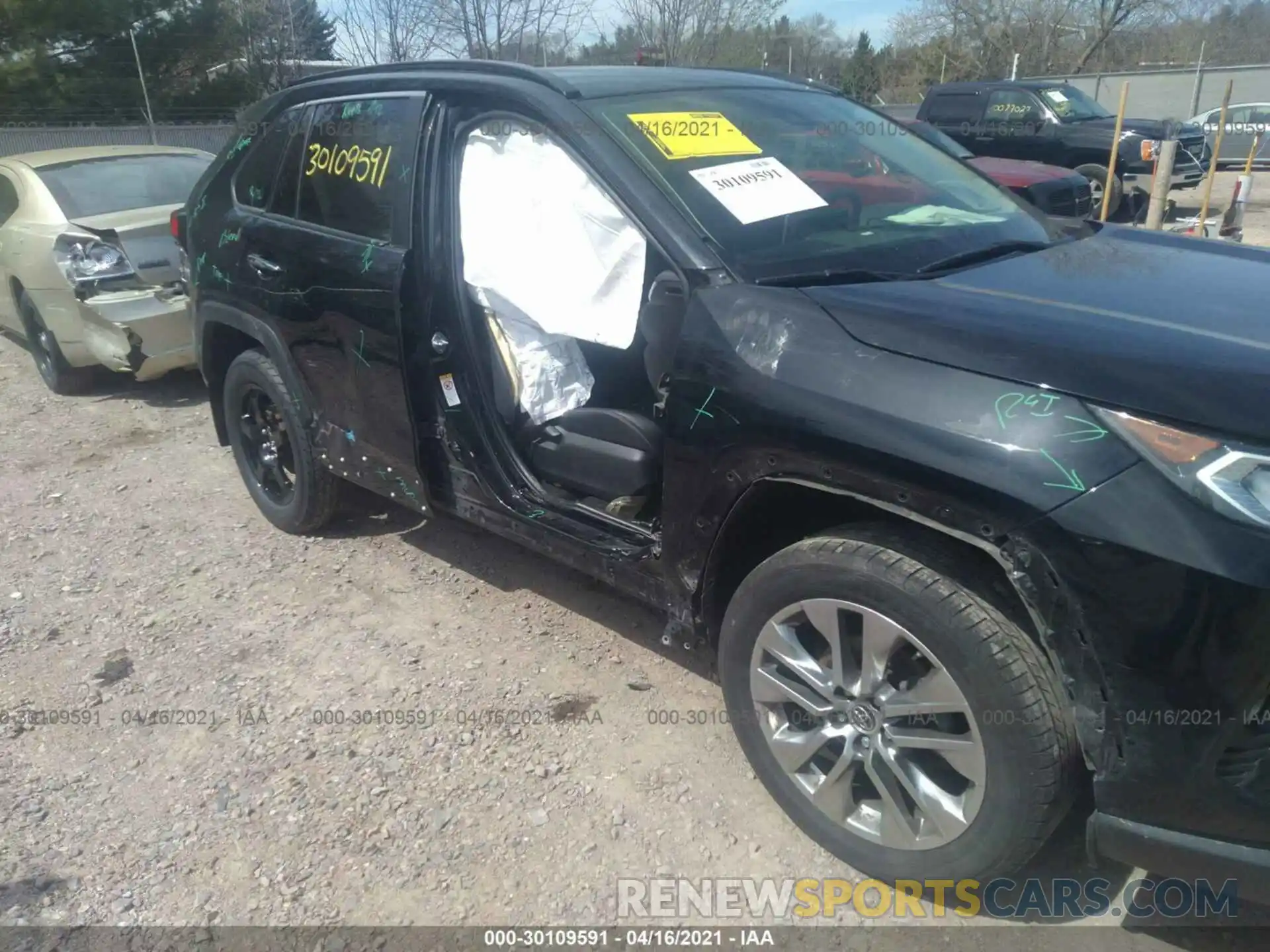 6 Photograph of a damaged car JTMN1RFV6KD513629 TOYOTA RAV4 2019