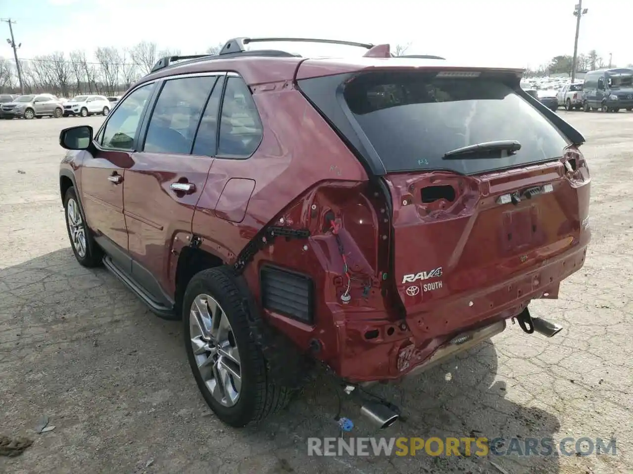 3 Photograph of a damaged car JTMN1RFV6KD521553 TOYOTA RAV4 2019