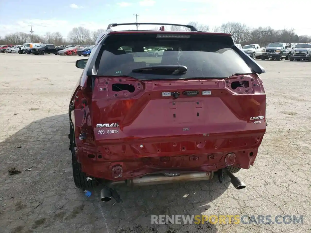 9 Photograph of a damaged car JTMN1RFV6KD521553 TOYOTA RAV4 2019