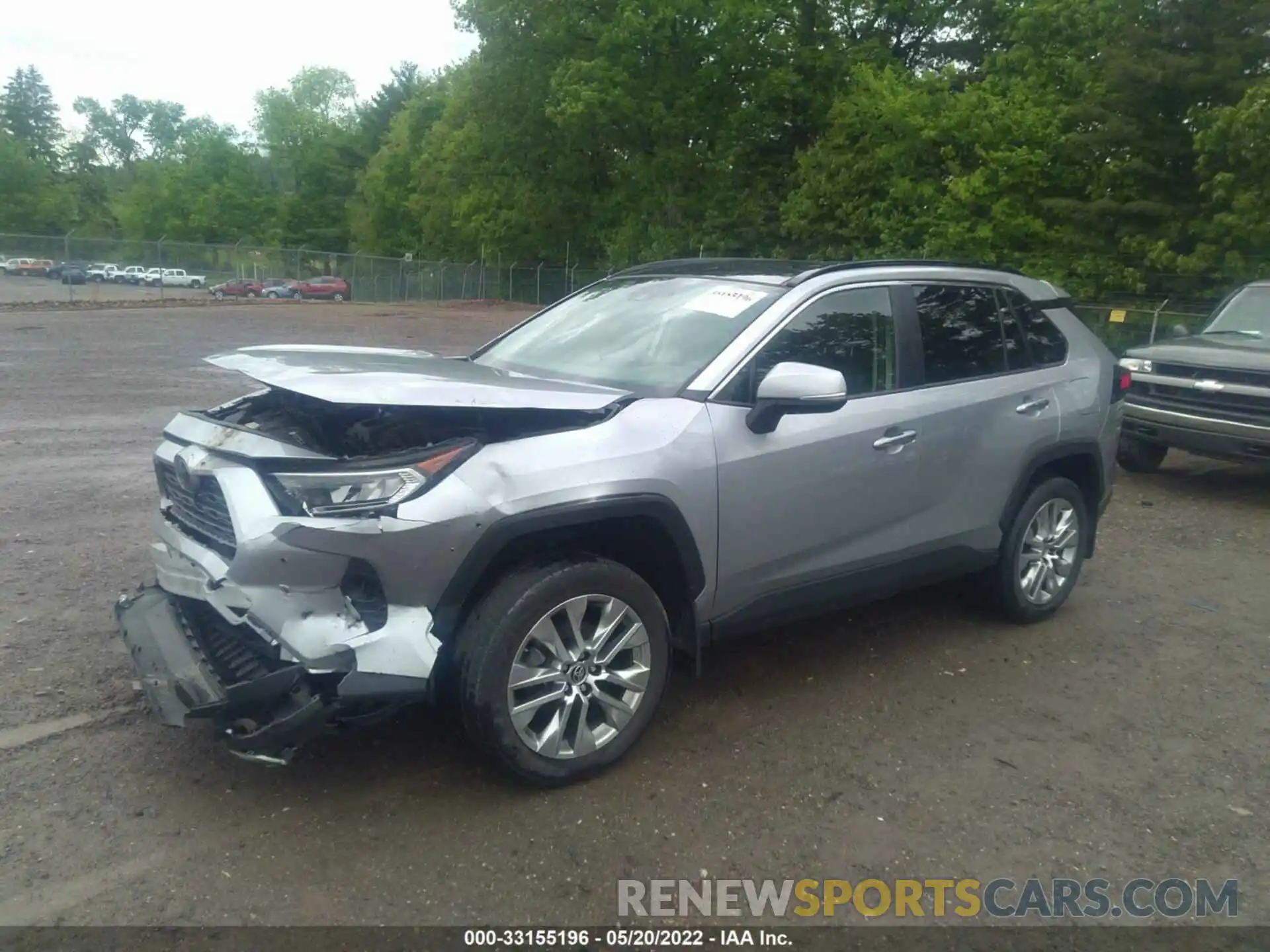 2 Photograph of a damaged car JTMN1RFV6KD522332 TOYOTA RAV4 2019