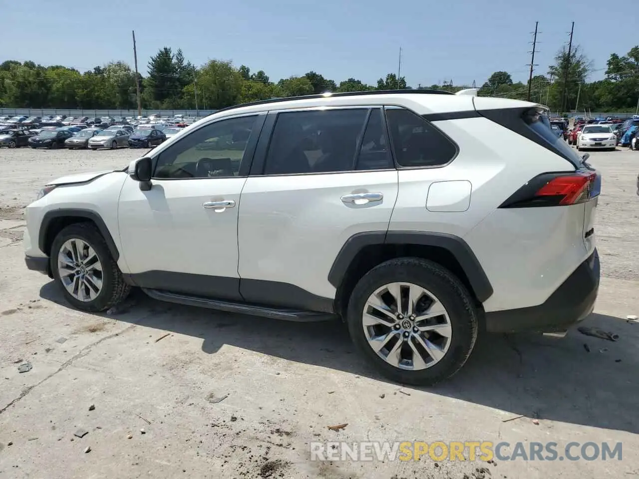 2 Photograph of a damaged car JTMN1RFV7KD501599 TOYOTA RAV4 2019