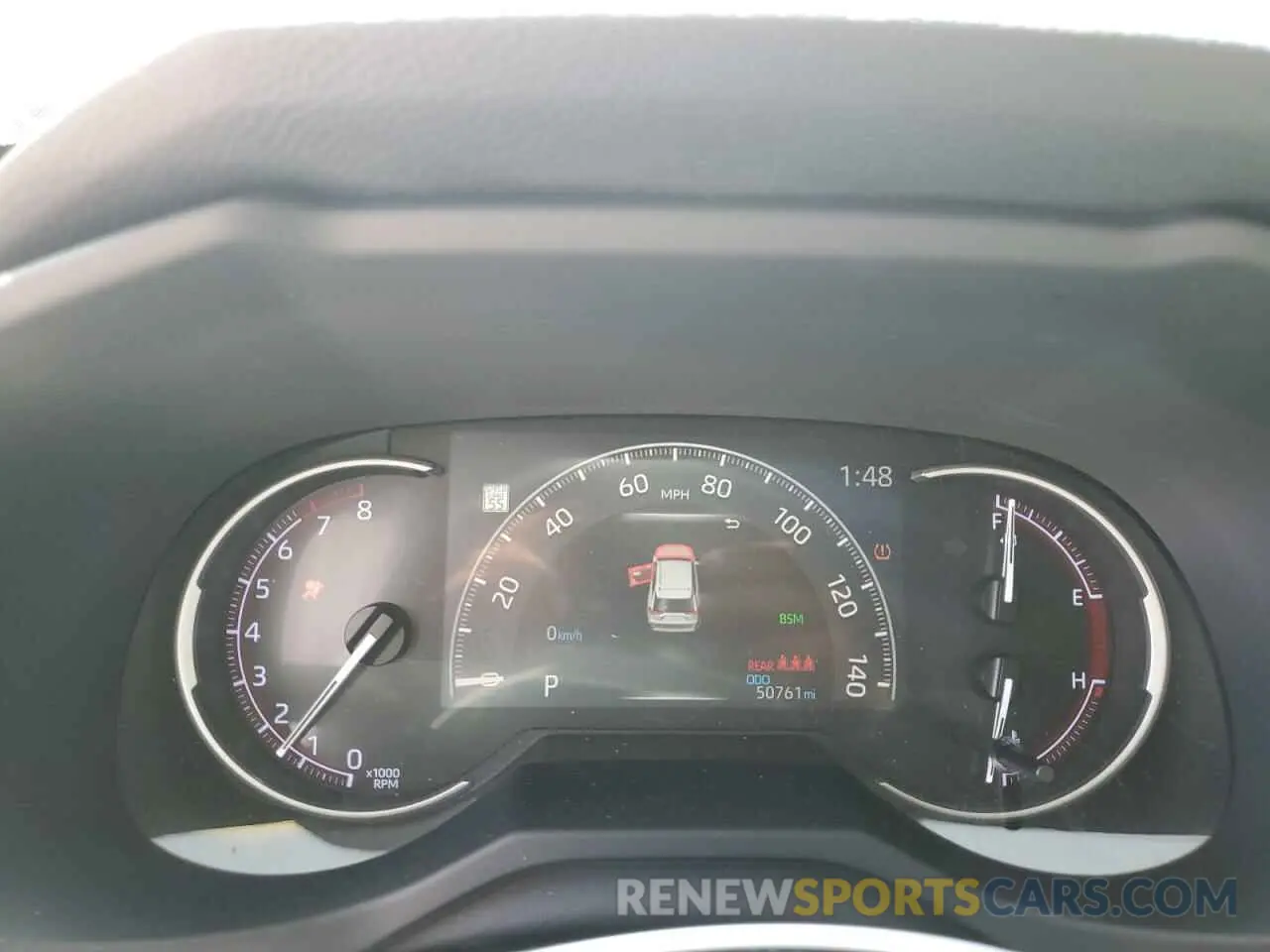 9 Photograph of a damaged car JTMN1RFV7KD501599 TOYOTA RAV4 2019
