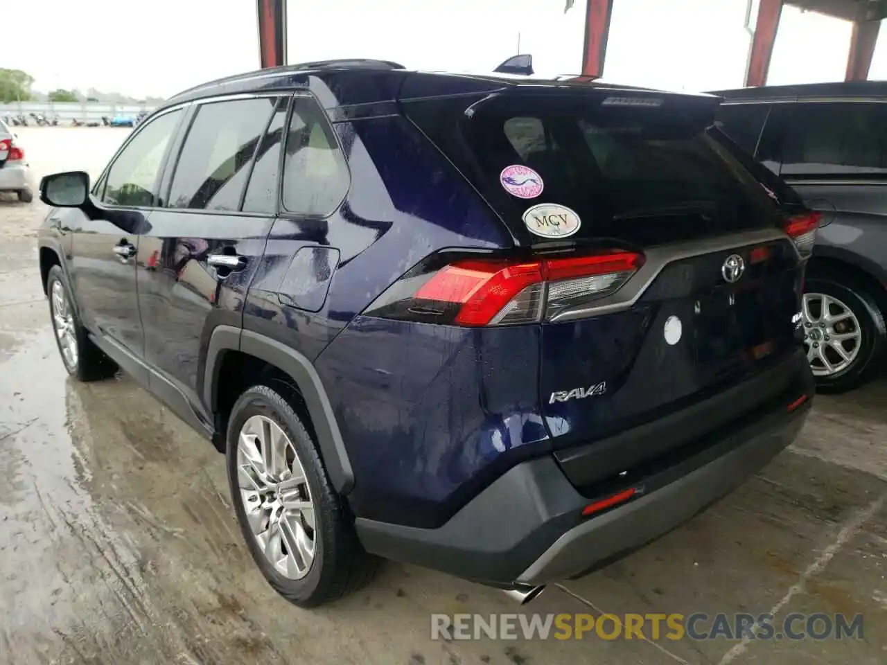 3 Photograph of a damaged car JTMN1RFV7KD506091 TOYOTA RAV4 2019