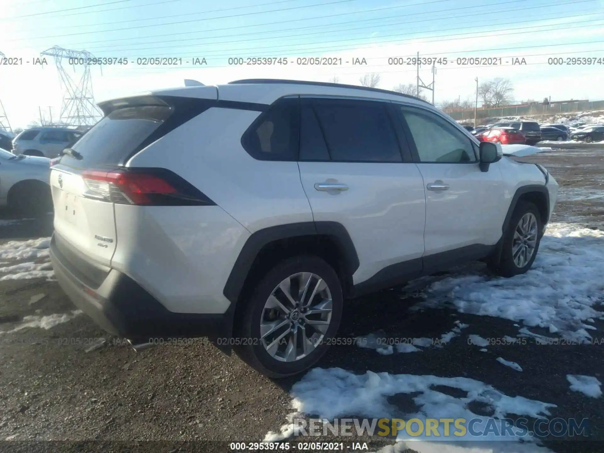 4 Photograph of a damaged car JTMN1RFV7KD515843 TOYOTA RAV4 2019