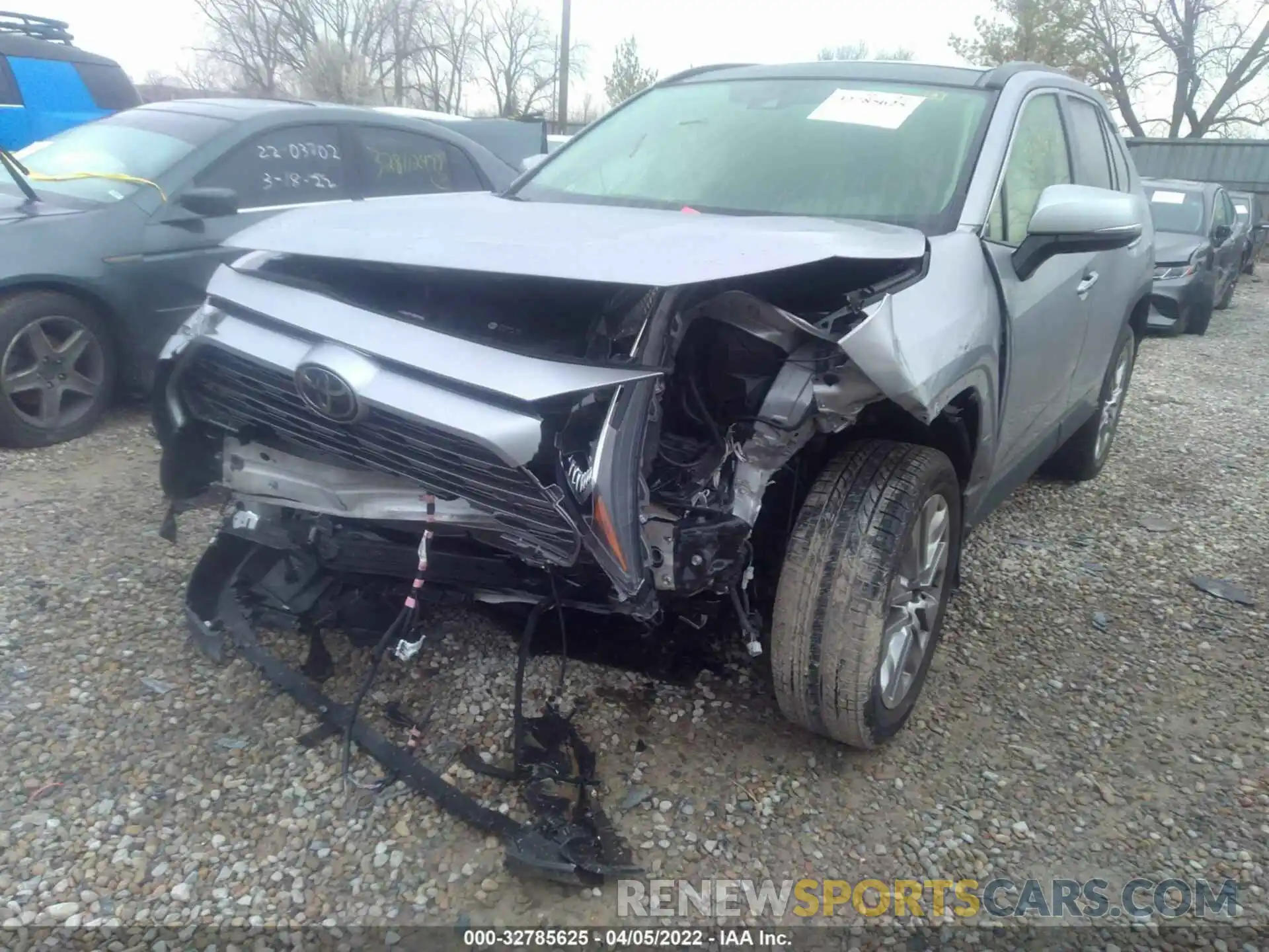 6 Photograph of a damaged car JTMN1RFV7KD516572 TOYOTA RAV4 2019