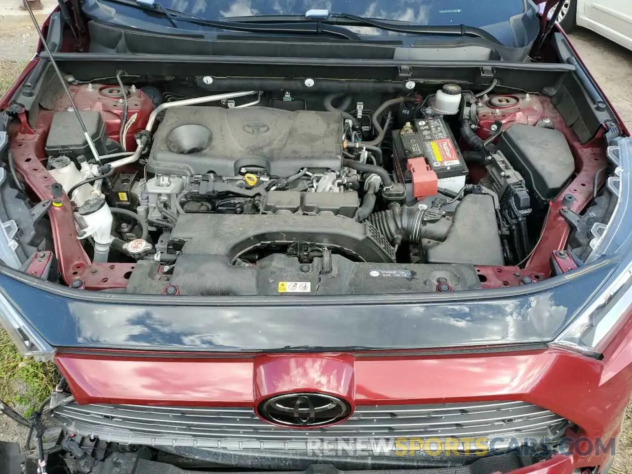 12 Photograph of a damaged car JTMN1RFV7KD519858 TOYOTA RAV4 2019