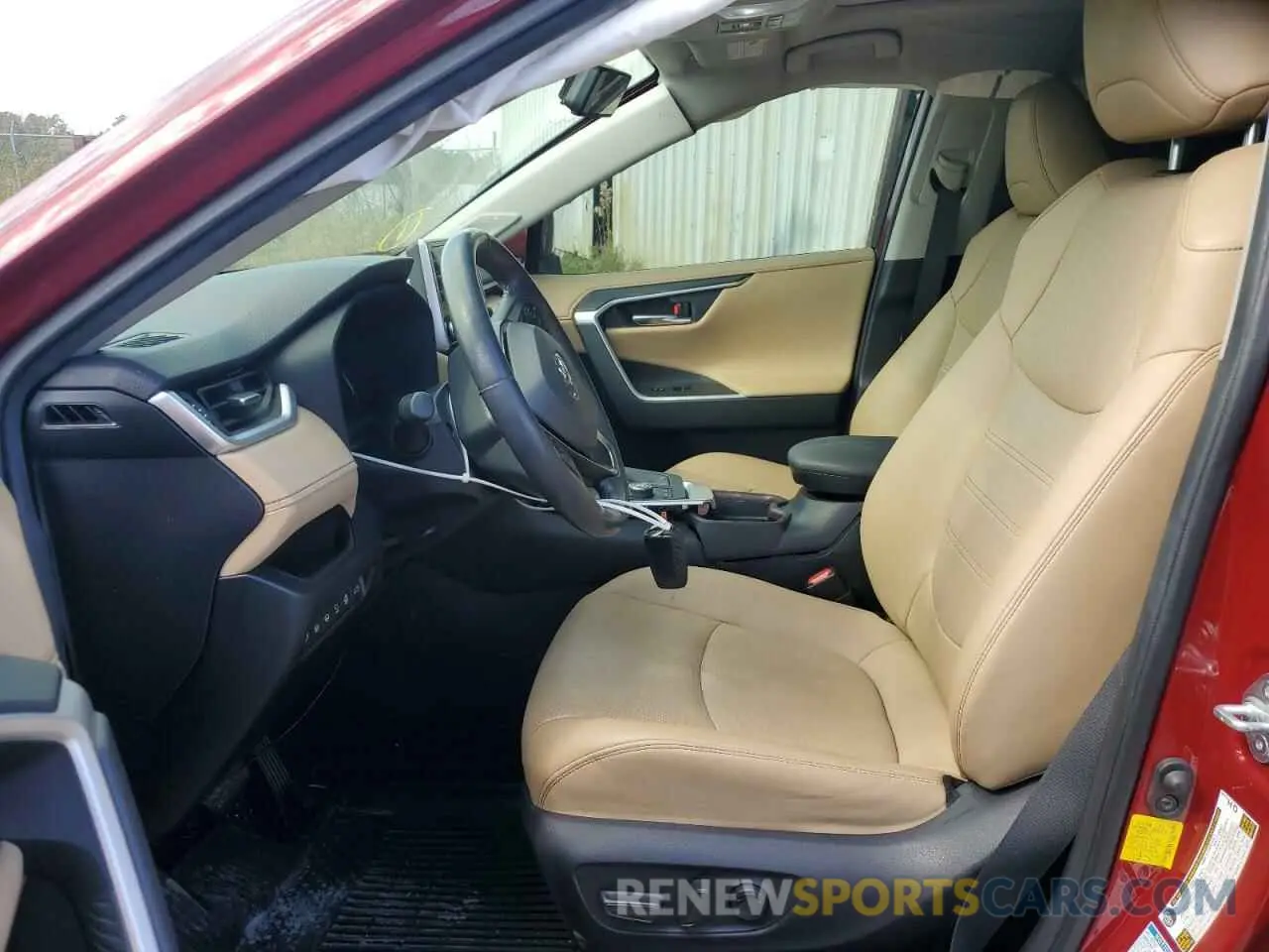 7 Photograph of a damaged car JTMN1RFV7KD519858 TOYOTA RAV4 2019