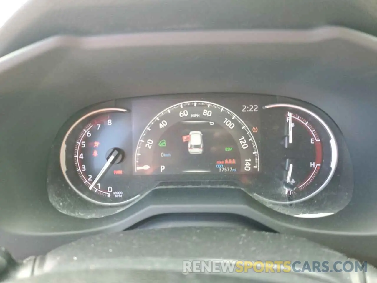 9 Photograph of a damaged car JTMN1RFV7KD519858 TOYOTA RAV4 2019