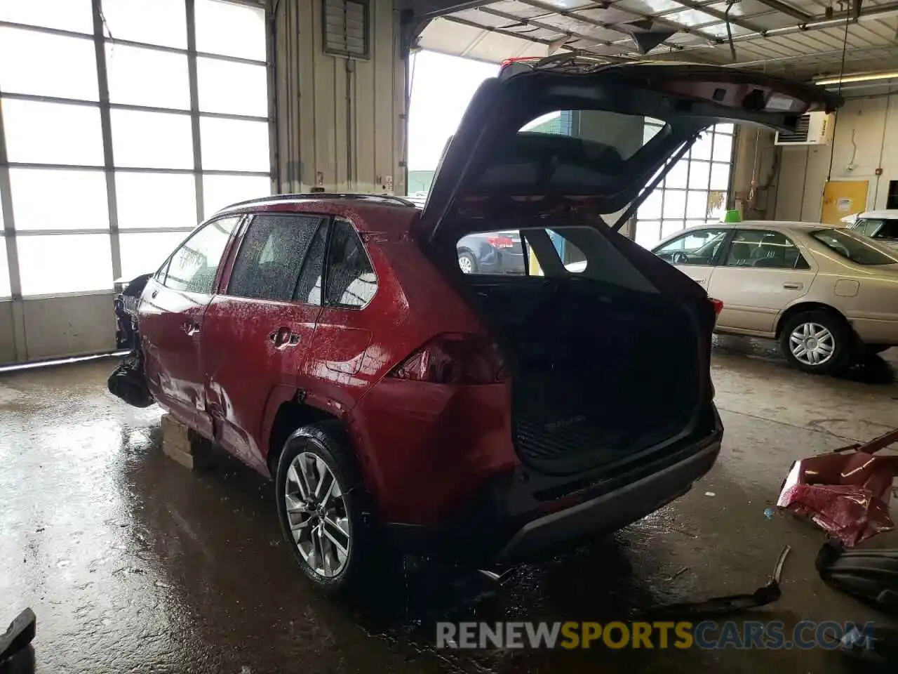 3 Photograph of a damaged car JTMN1RFV8KD018235 TOYOTA RAV4 2019