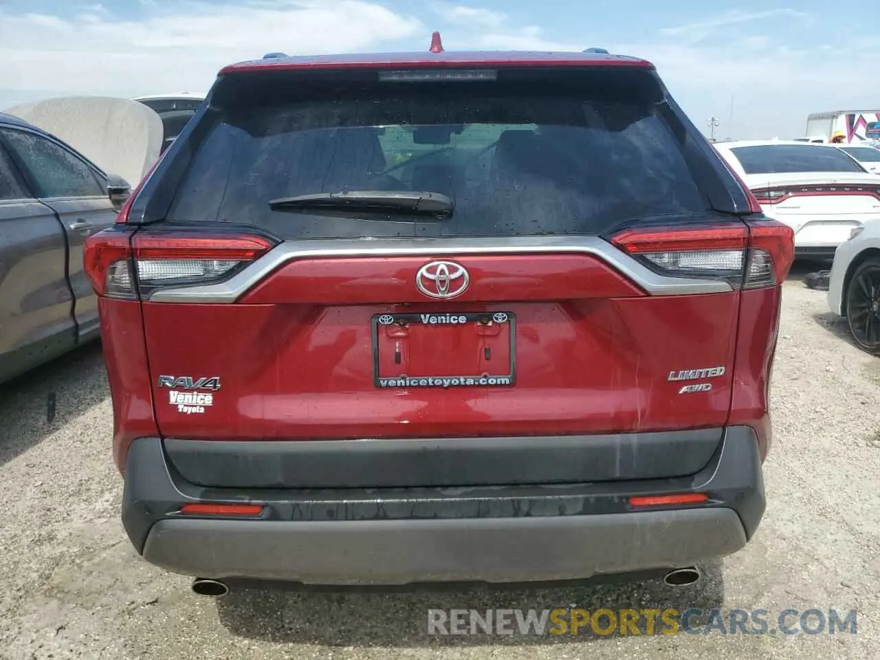 6 Photograph of a damaged car JTMN1RFV8KD025704 TOYOTA RAV4 2019