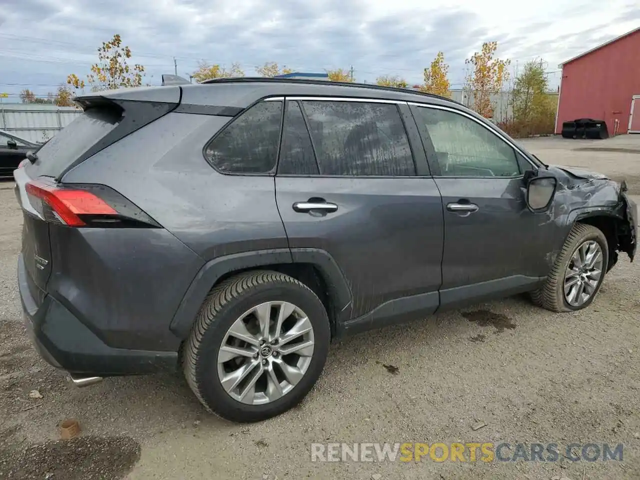 3 Photograph of a damaged car JTMN1RFV8KD519089 TOYOTA RAV4 2019