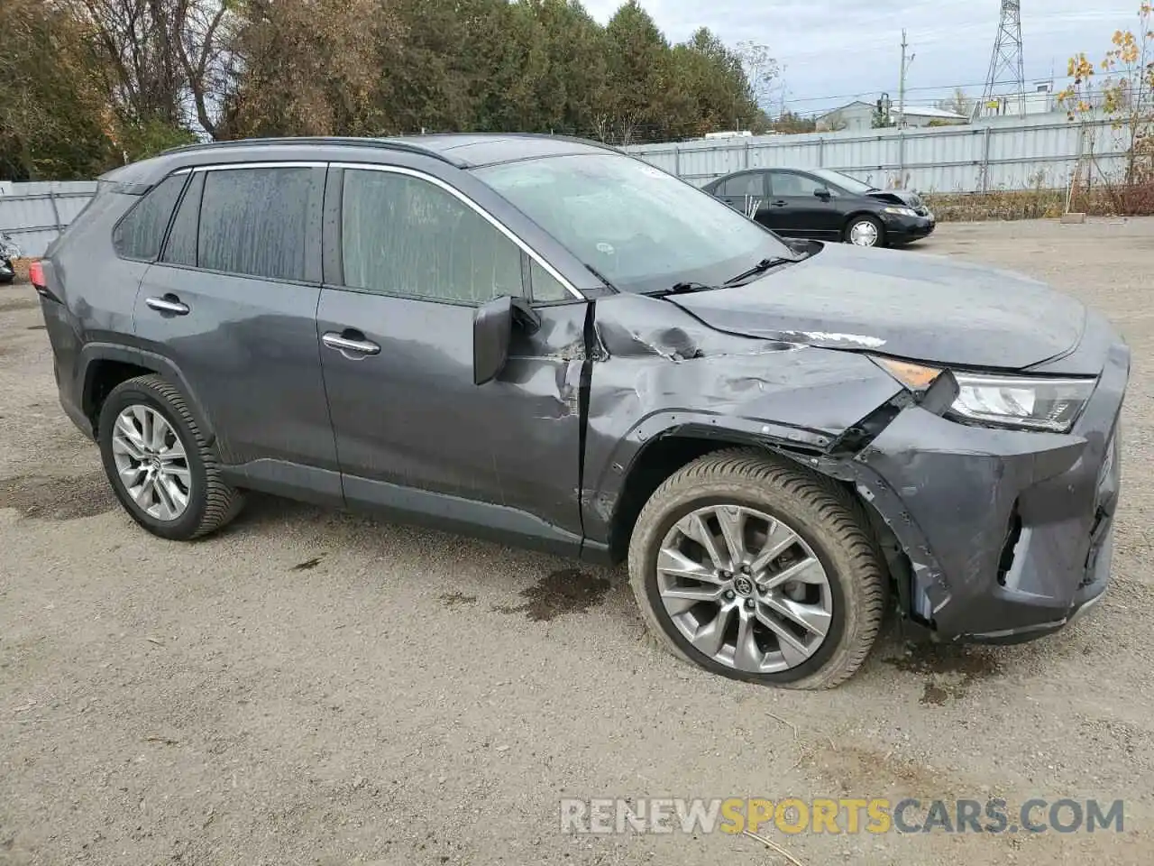 4 Photograph of a damaged car JTMN1RFV8KD519089 TOYOTA RAV4 2019