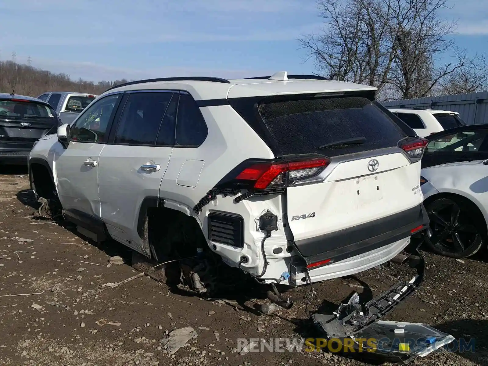 3 Photograph of a damaged car JTMN1RFV9KD502110 TOYOTA RAV4 2019