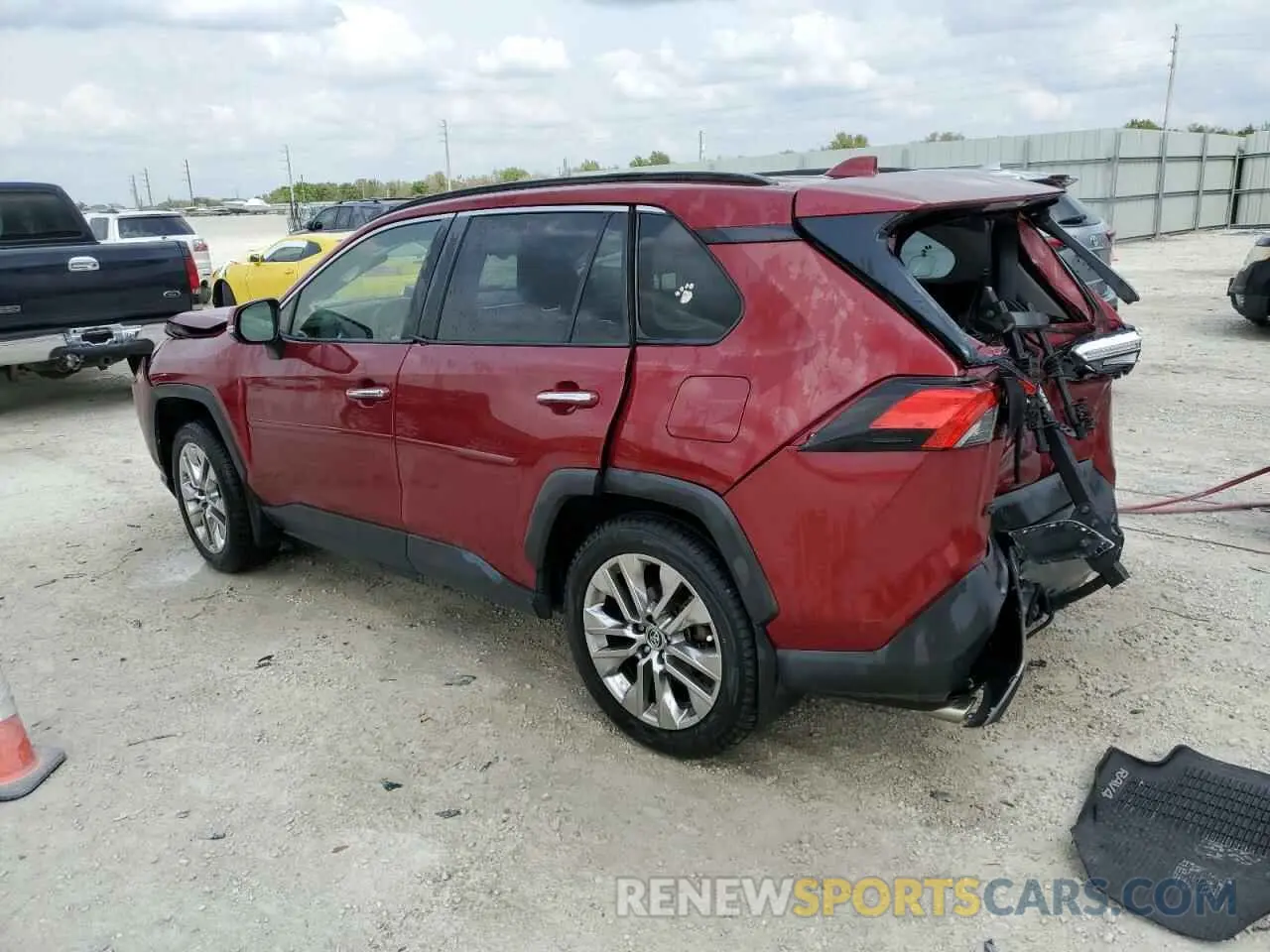 2 Photograph of a damaged car JTMN1RFV9KD508411 TOYOTA RAV4 2019