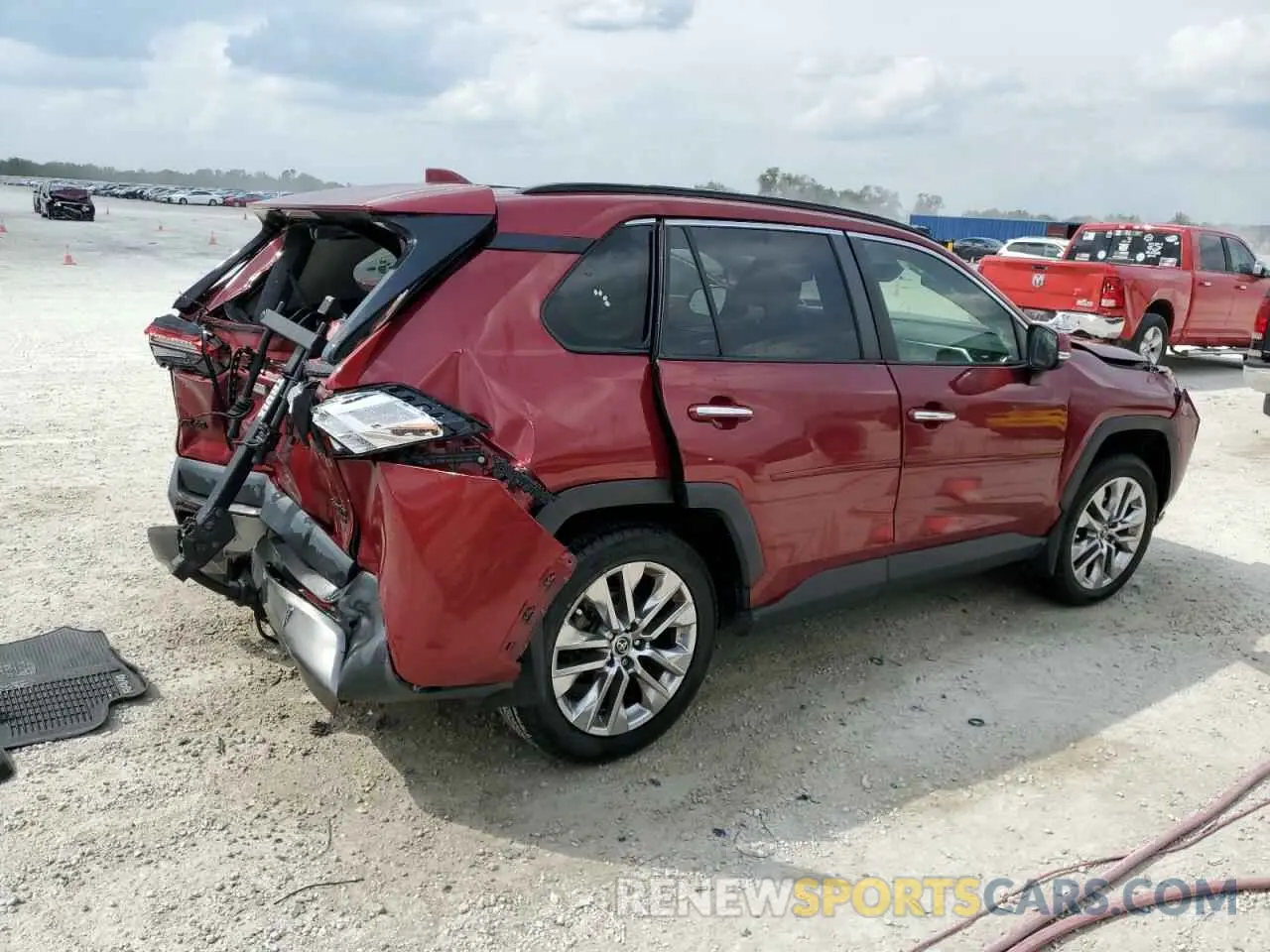 3 Photograph of a damaged car JTMN1RFV9KD508411 TOYOTA RAV4 2019