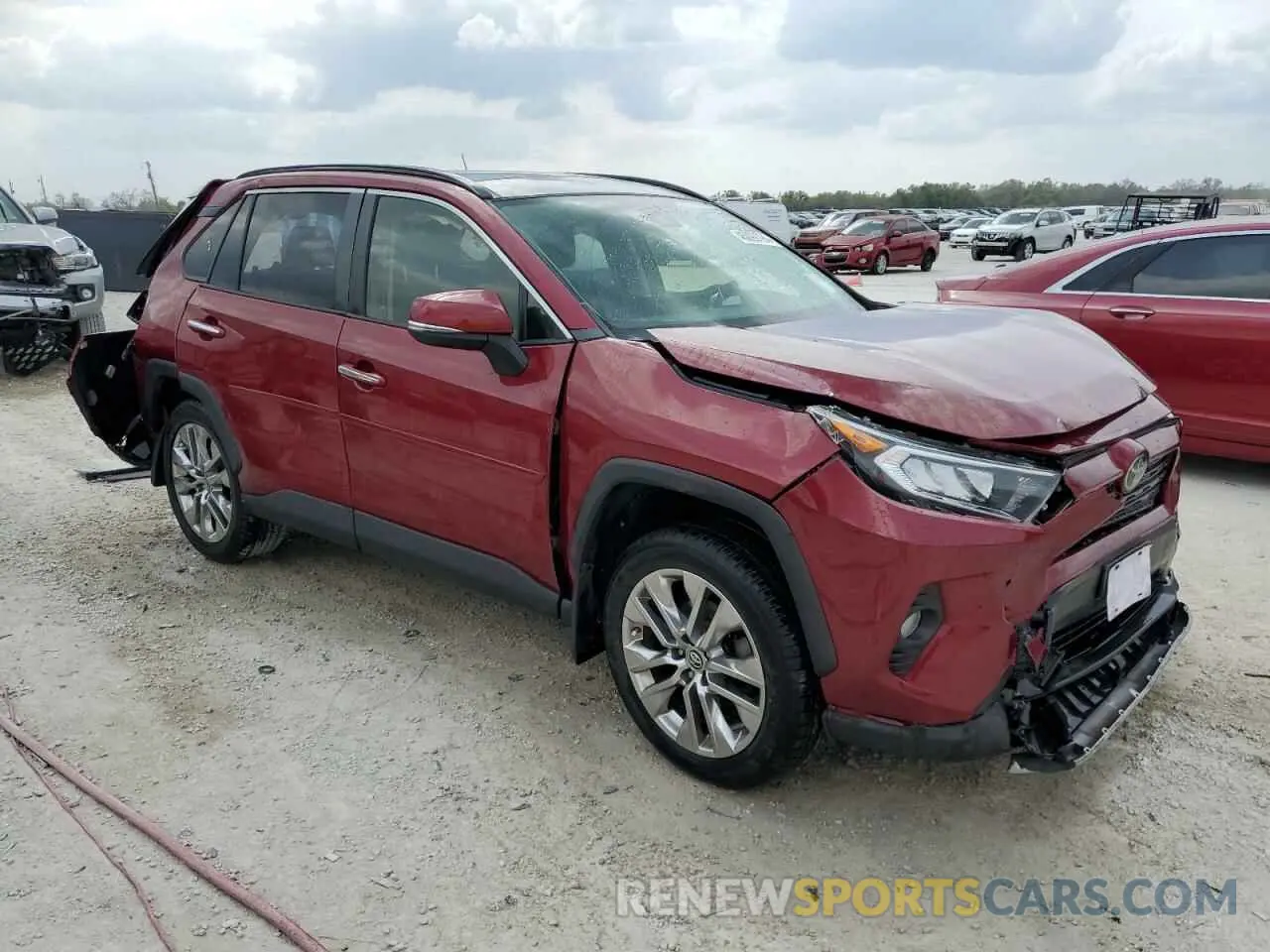 4 Photograph of a damaged car JTMN1RFV9KD508411 TOYOTA RAV4 2019