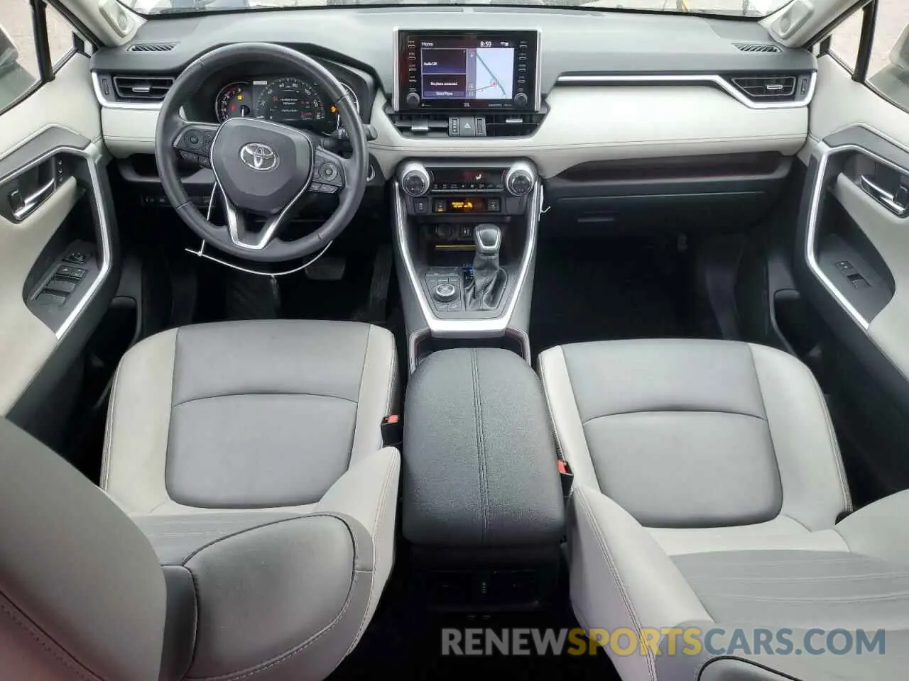 8 Photograph of a damaged car JTMN1RFV9KD513799 TOYOTA RAV4 2019