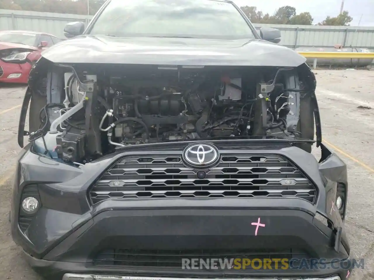 9 Photograph of a damaged car JTMN1RFV9KD519246 TOYOTA RAV4 2019