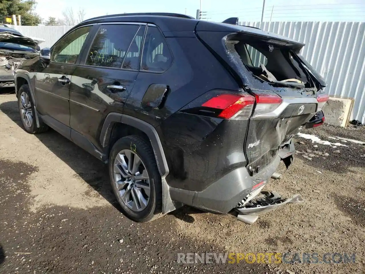 3 Photograph of a damaged car JTMN1RFVXKD513620 TOYOTA RAV4 2019