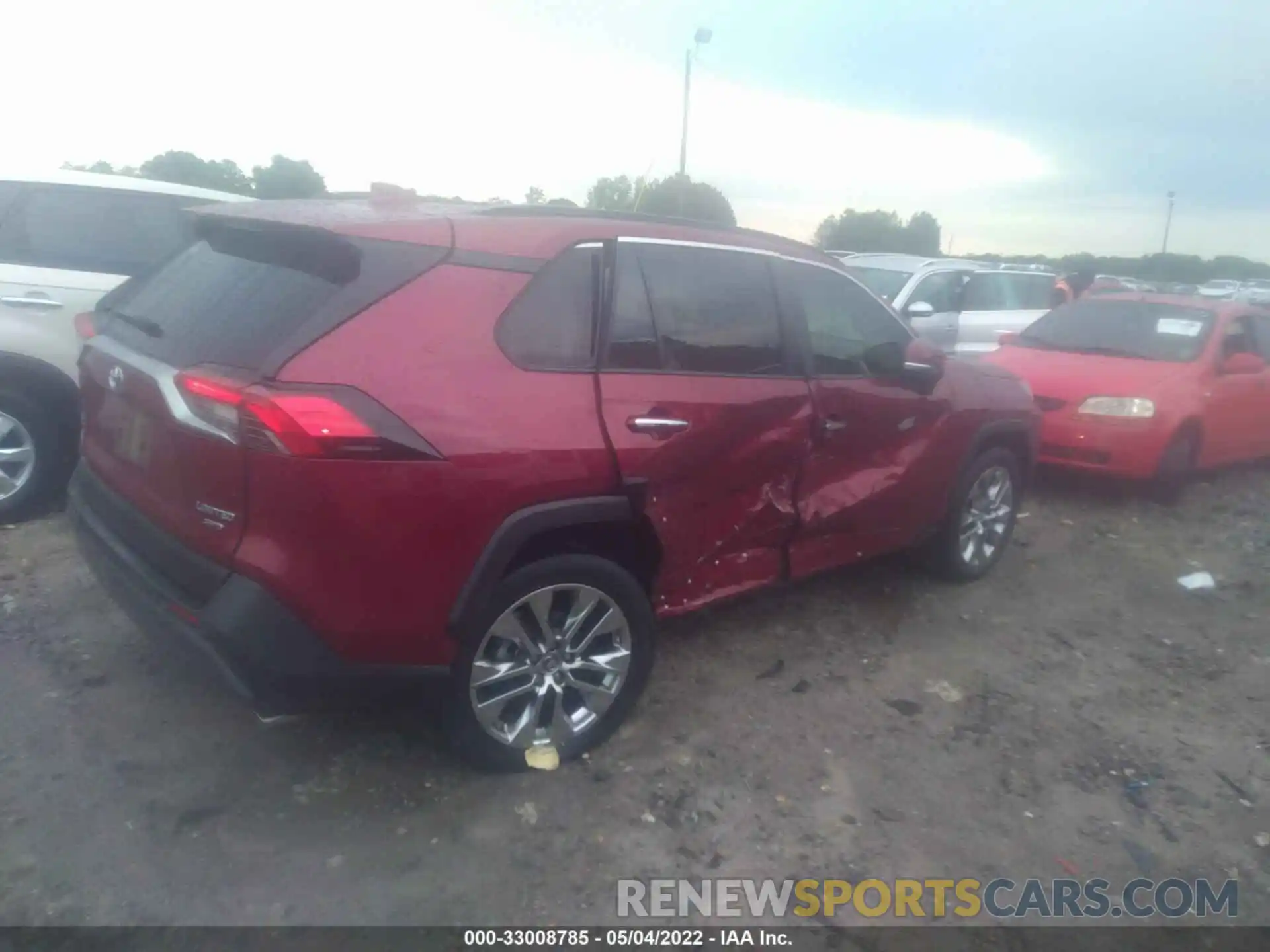 4 Photograph of a damaged car JTMN1RFVXKD519112 TOYOTA RAV4 2019