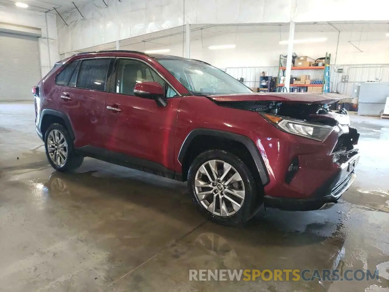 4 Photograph of a damaged car JTMN1RFVXKD524083 TOYOTA RAV4 2019
