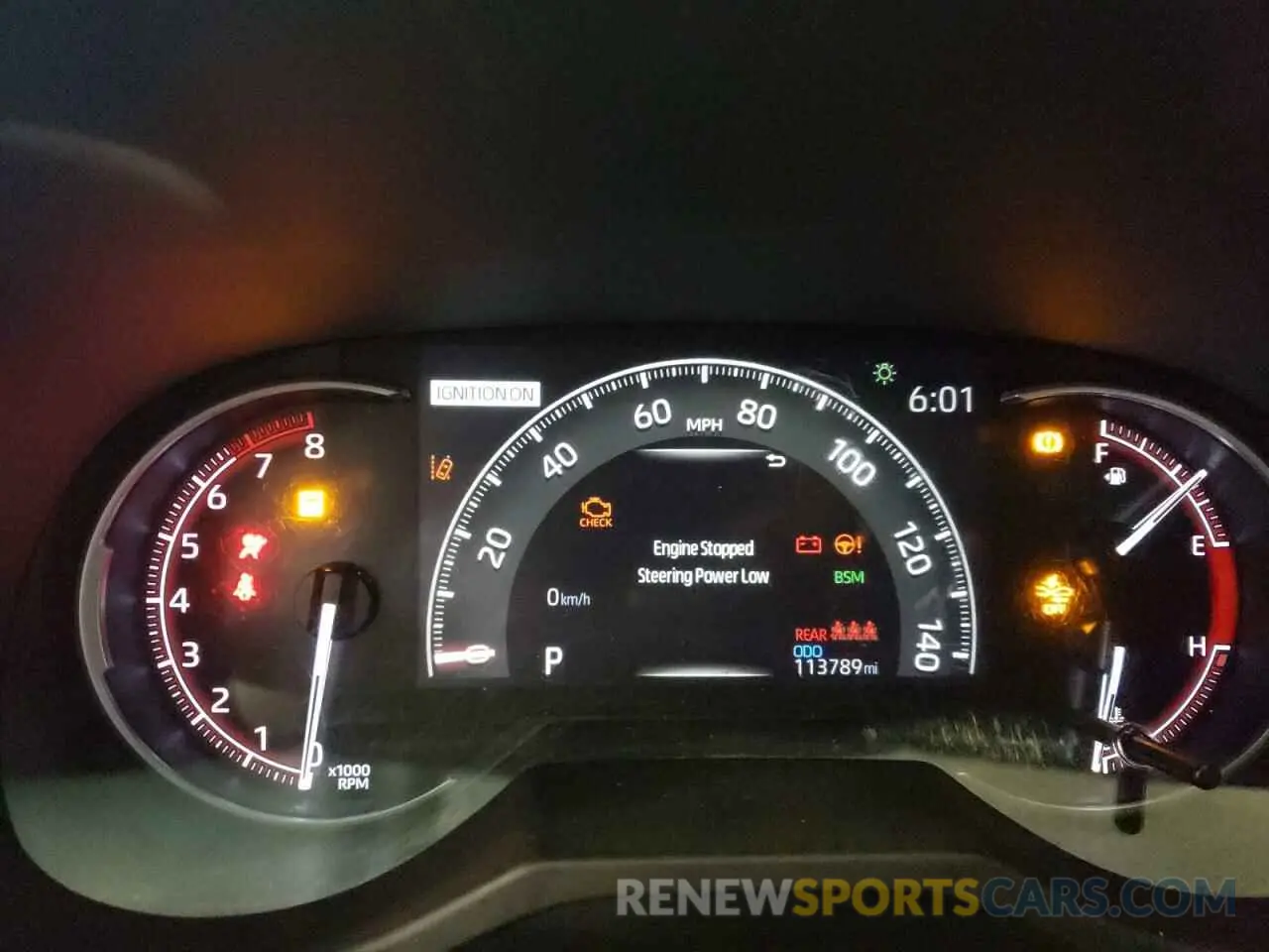9 Photograph of a damaged car JTMN1RFVXKD524083 TOYOTA RAV4 2019
