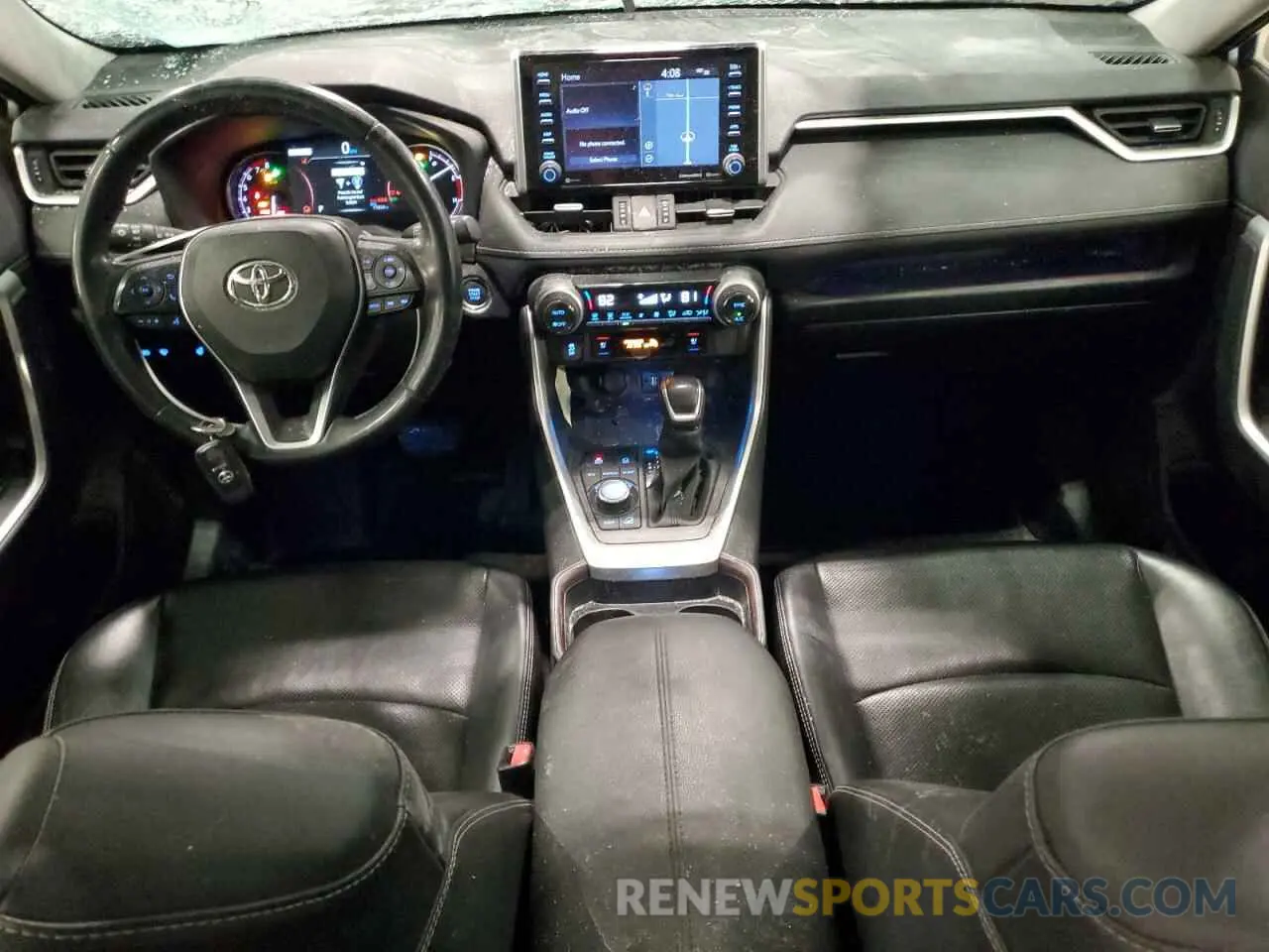 8 Photograph of a damaged car JTMN1RFVXKJ004094 TOYOTA RAV4 2019