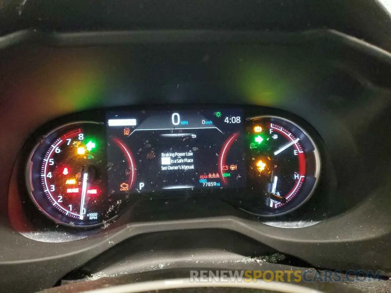 9 Photograph of a damaged car JTMN1RFVXKJ004094 TOYOTA RAV4 2019