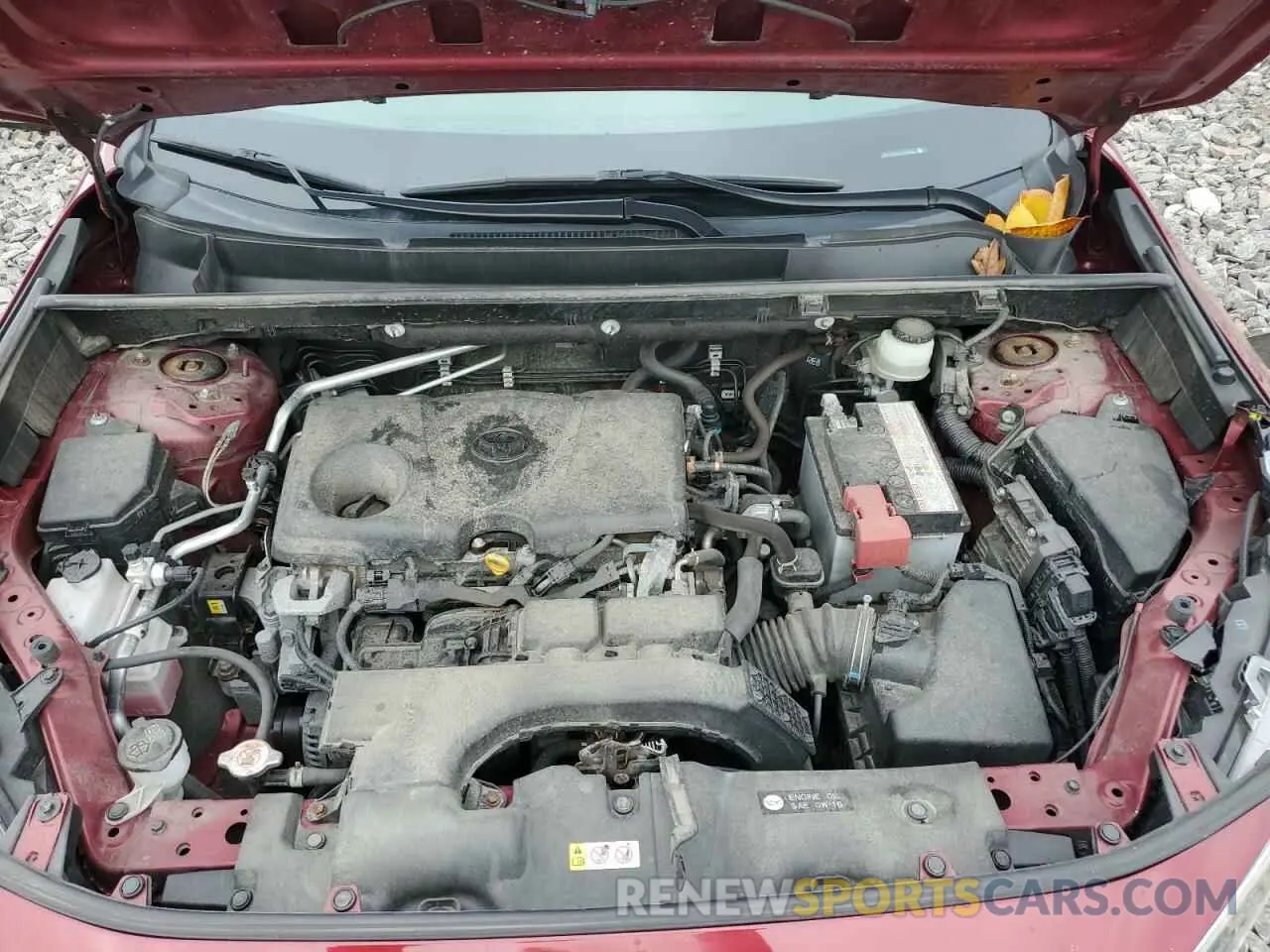 12 Photograph of a damaged car JTMP1RFV0KD026581 TOYOTA RAV4 2019