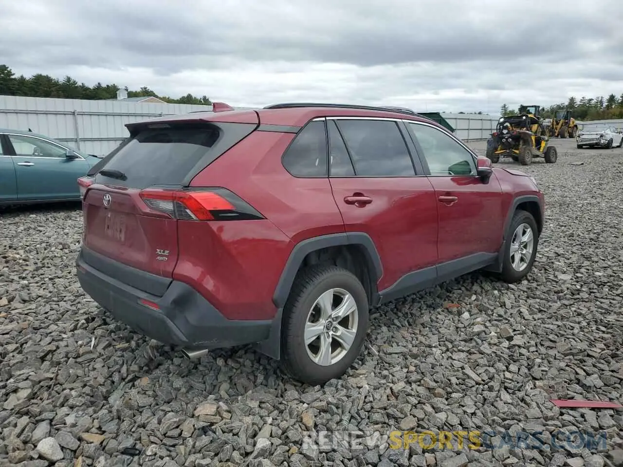 3 Photograph of a damaged car JTMP1RFV0KD026581 TOYOTA RAV4 2019