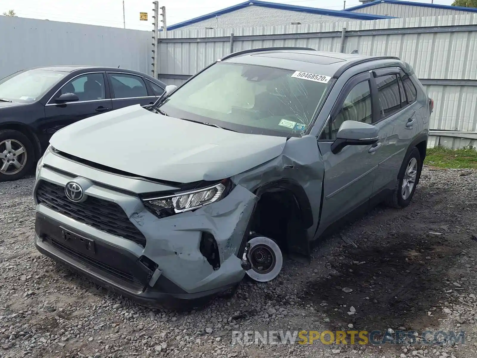 2 Photograph of a damaged car JTMP1RFV0KD036012 TOYOTA RAV4 2019