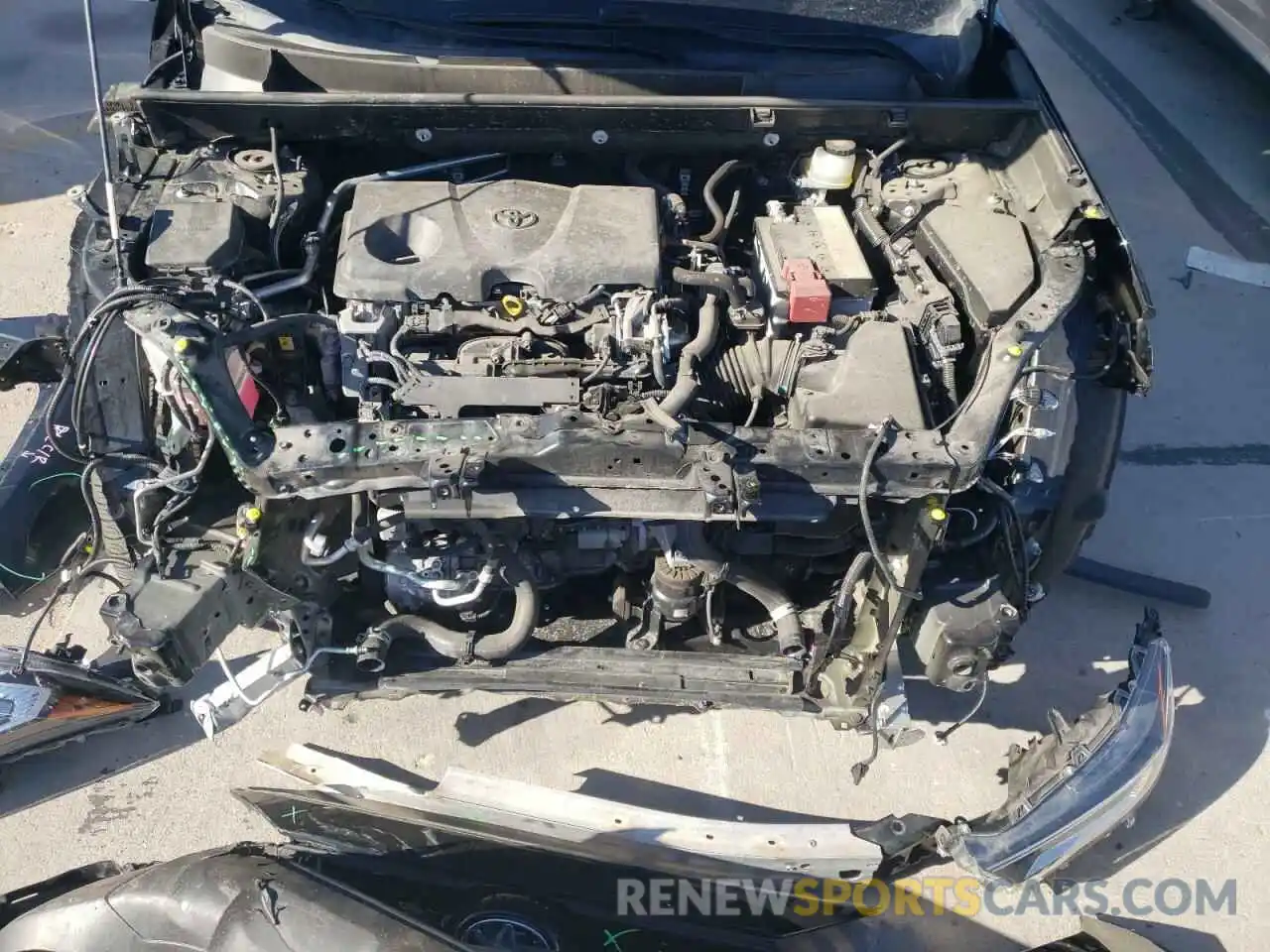 7 Photograph of a damaged car JTMP1RFV0KD038746 TOYOTA RAV4 2019