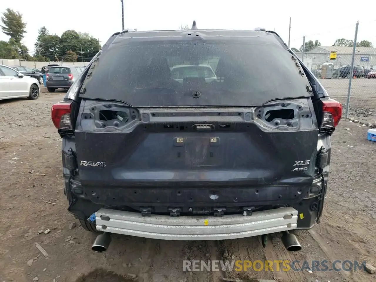 6 Photograph of a damaged car JTMP1RFV0KD039525 TOYOTA RAV4 2019