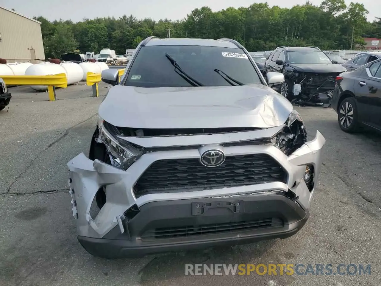 5 Photograph of a damaged car JTMP1RFV0KD500349 TOYOTA RAV4 2019