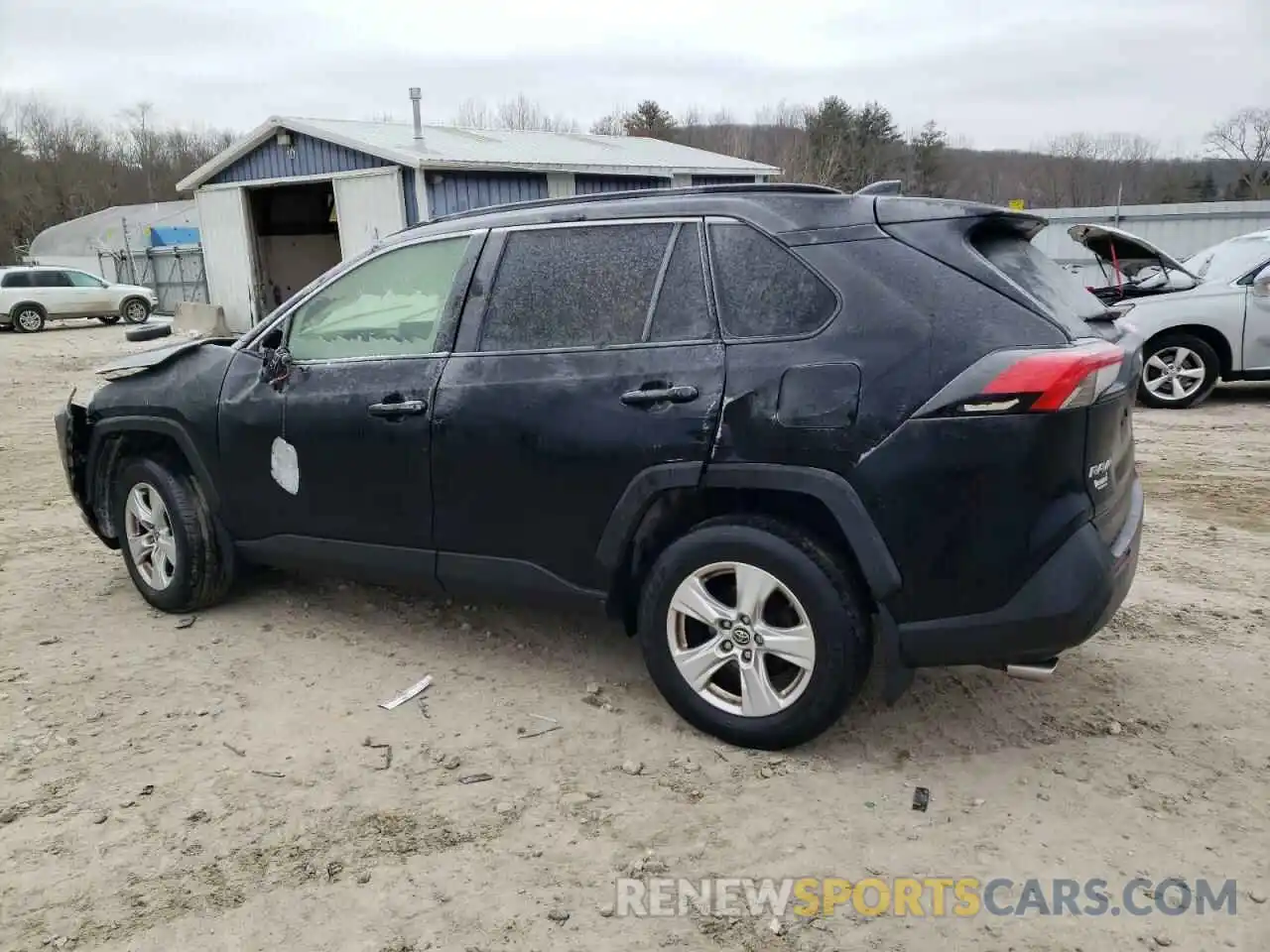 2 Photograph of a damaged car JTMP1RFV0KD500769 TOYOTA RAV4 2019