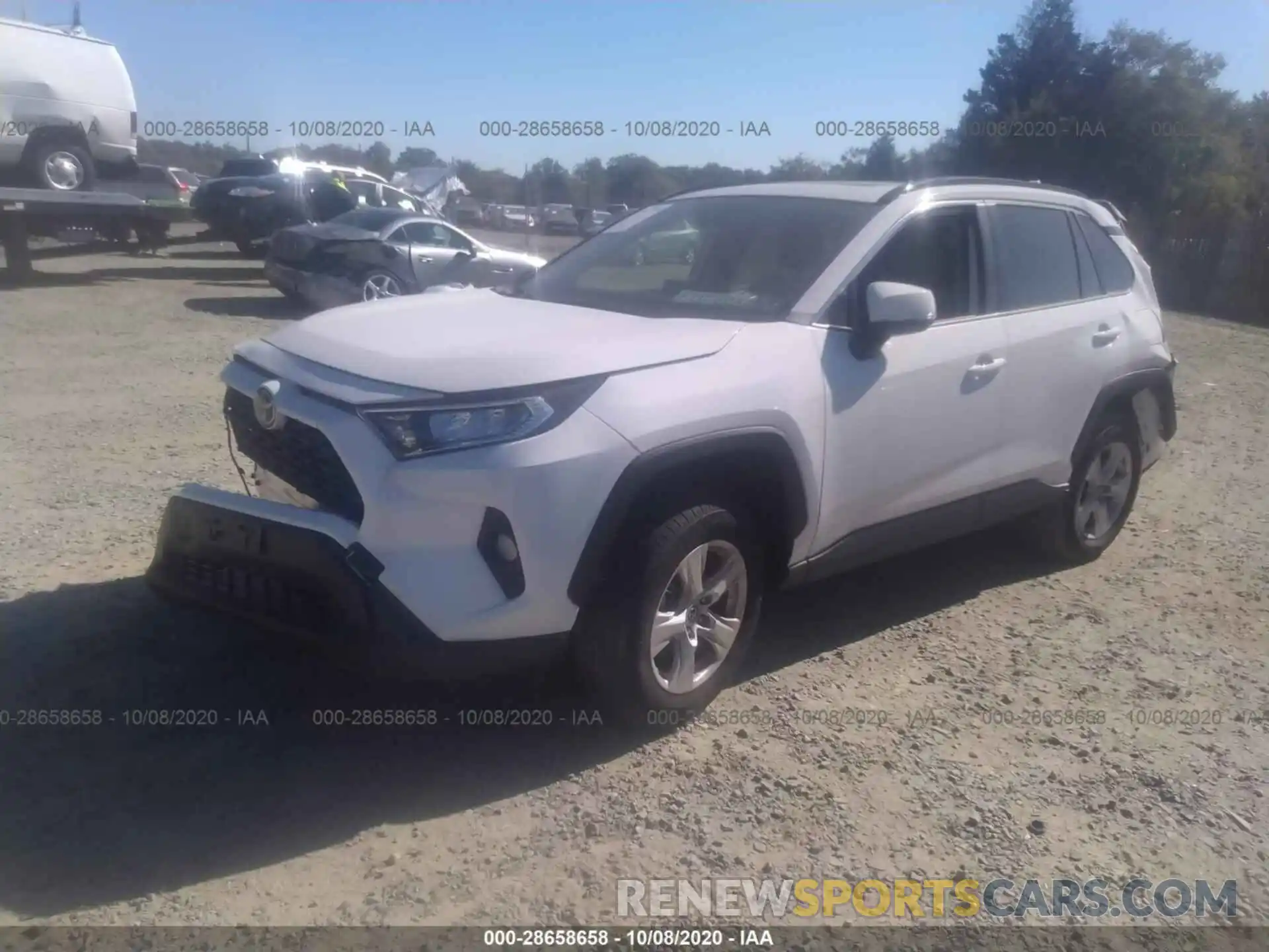 2 Photograph of a damaged car JTMP1RFV0KJ012522 TOYOTA RAV4 2019