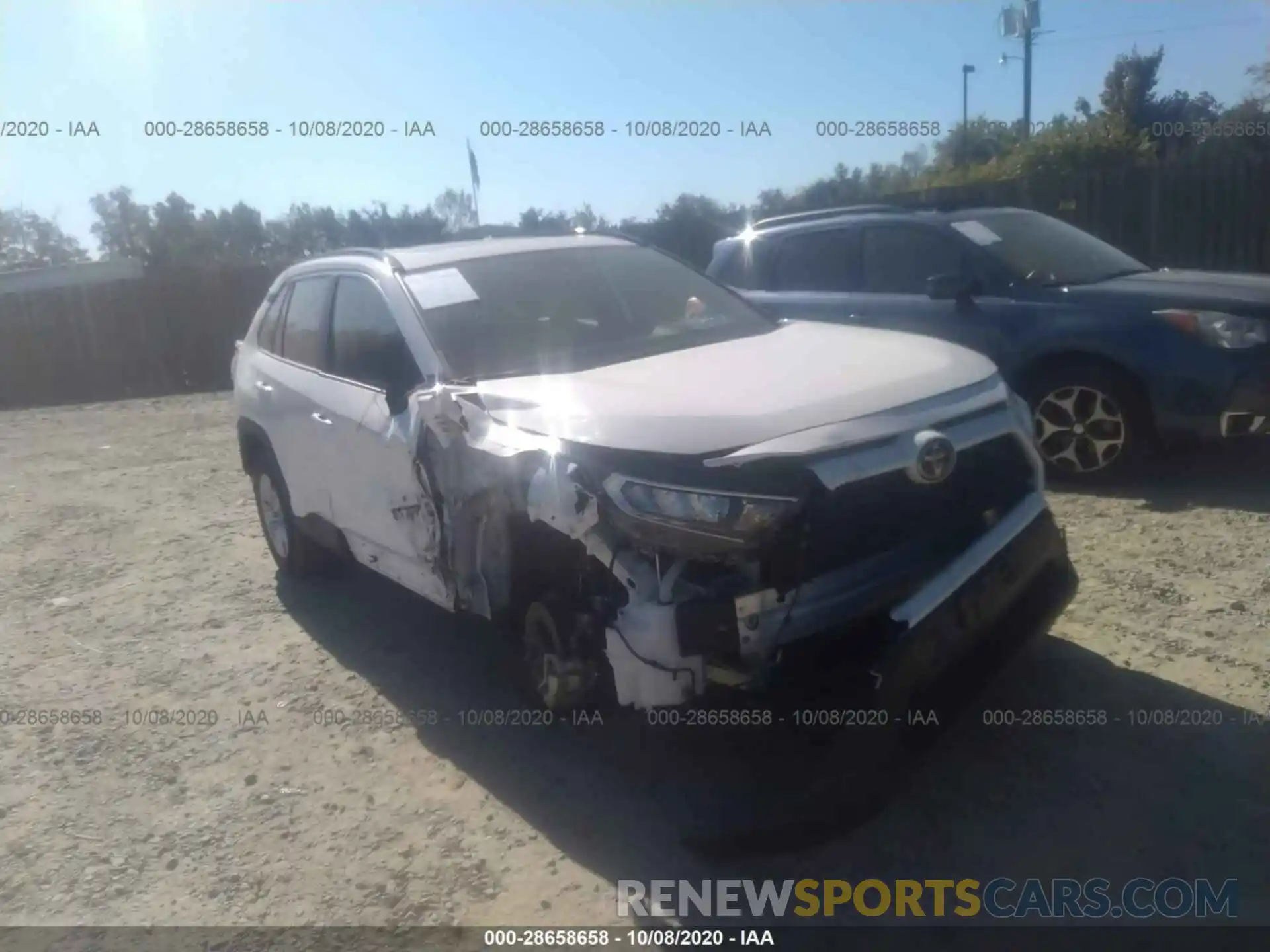 6 Photograph of a damaged car JTMP1RFV0KJ012522 TOYOTA RAV4 2019