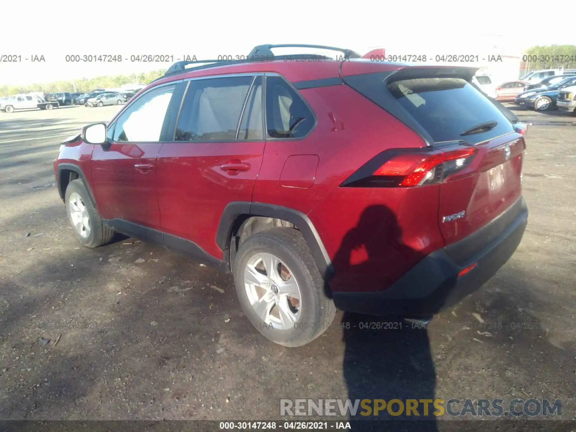 3 Photograph of a damaged car JTMP1RFV1KD004931 TOYOTA RAV4 2019