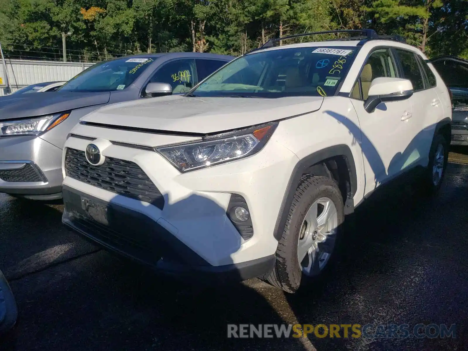 2 Photograph of a damaged car JTMP1RFV1KD009465 TOYOTA RAV4 2019