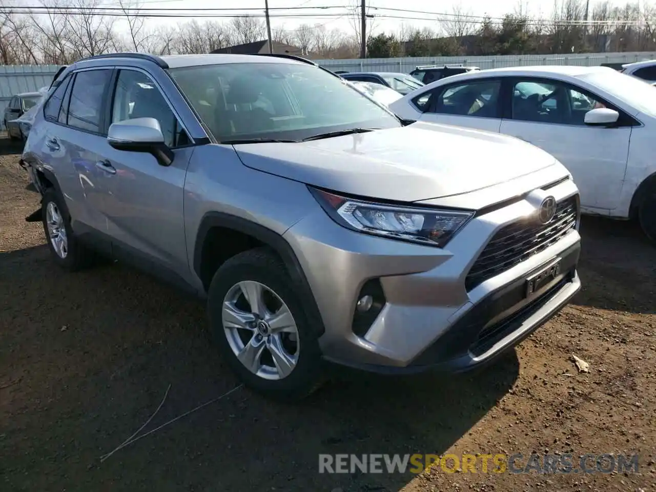 1 Photograph of a damaged car JTMP1RFV1KD013063 TOYOTA RAV4 2019