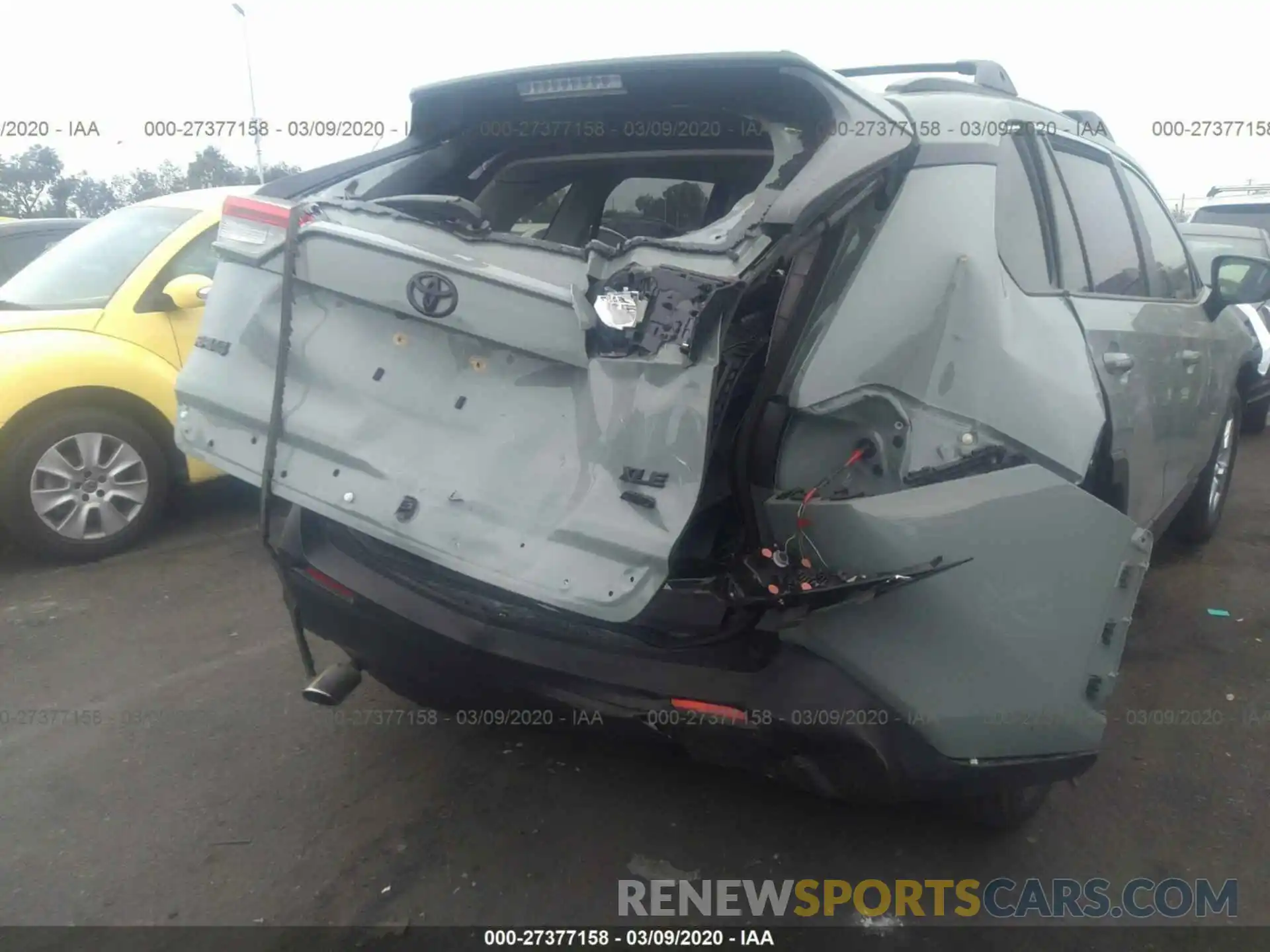 6 Photograph of a damaged car JTMP1RFV1KD013919 TOYOTA RAV4 2019