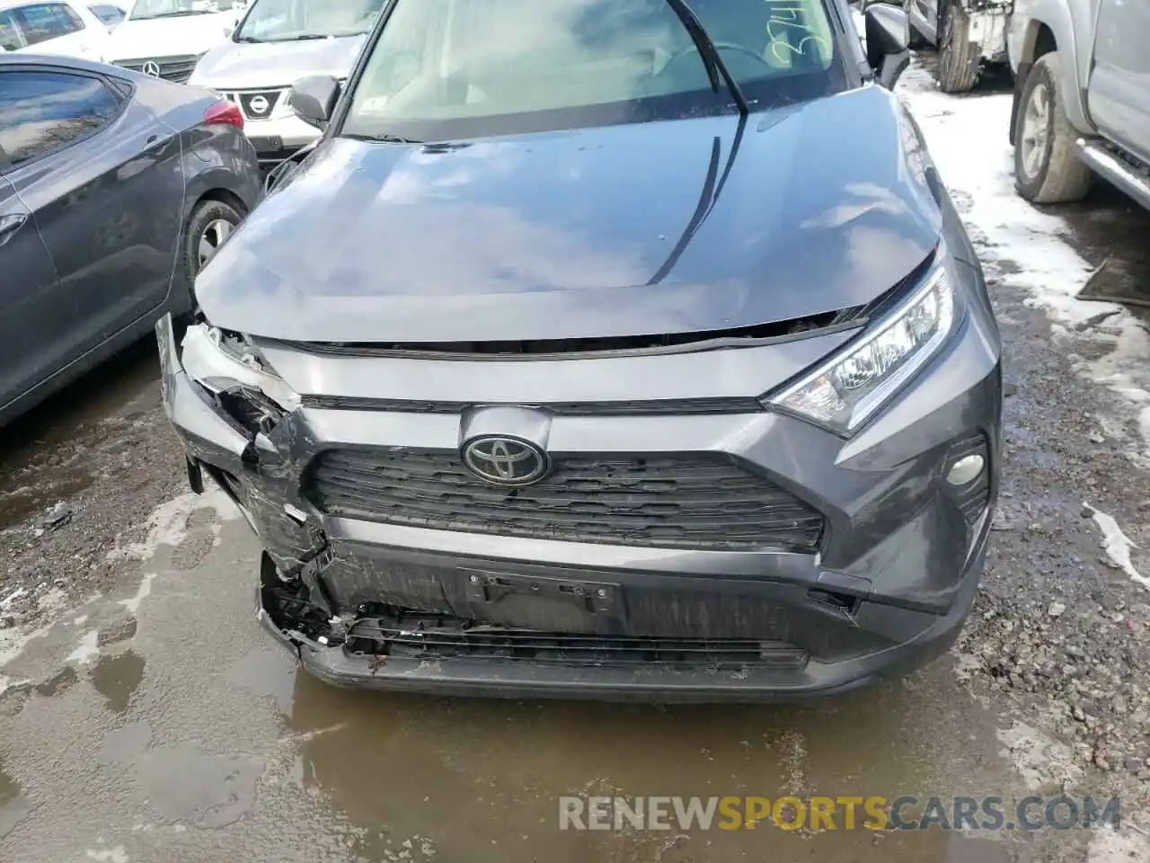 7 Photograph of a damaged car JTMP1RFV1KD015797 TOYOTA RAV4 2019