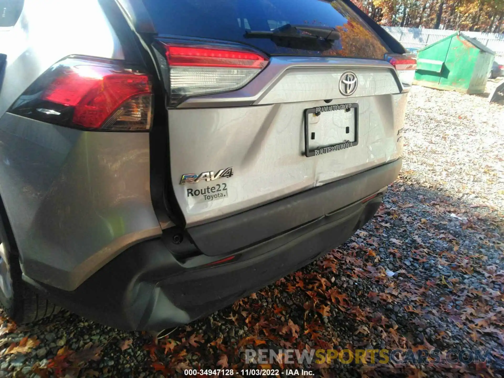 6 Photograph of a damaged car JTMP1RFV1KD023141 TOYOTA RAV4 2019